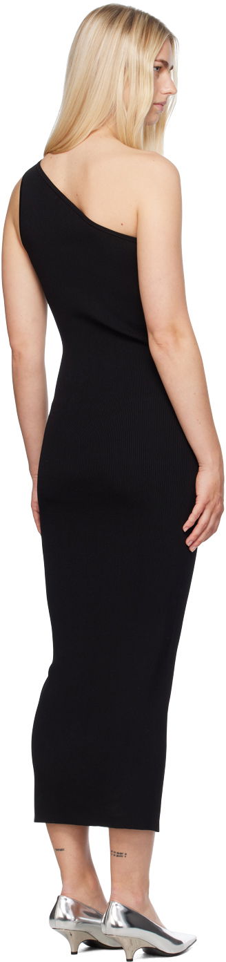 Kjole TOTEME Women's One-Shoulder Maxi Dress Sort | 233-6042-755, 2