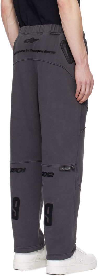 Joggingbukser AAPE by A Bathing Ape AAPE by A Bathing Ape Main Sweatpants Grå | AAPPTMB644XXNBKL, 2