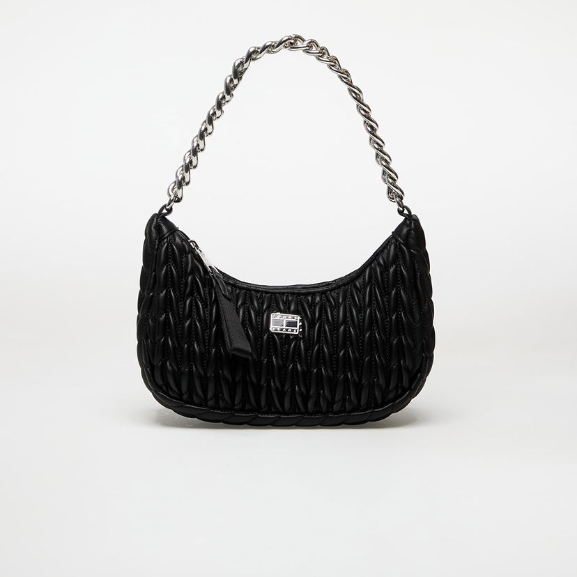 Håndtaske Tommy Hilfiger Tommy Jeans Iconic Shoulder Bag Sort | AW0AW17302 BDS