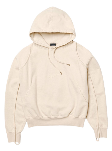 Sweatshirt Jacquemus Le Camargue Clay Logo Beige | 226JS053-2087-130