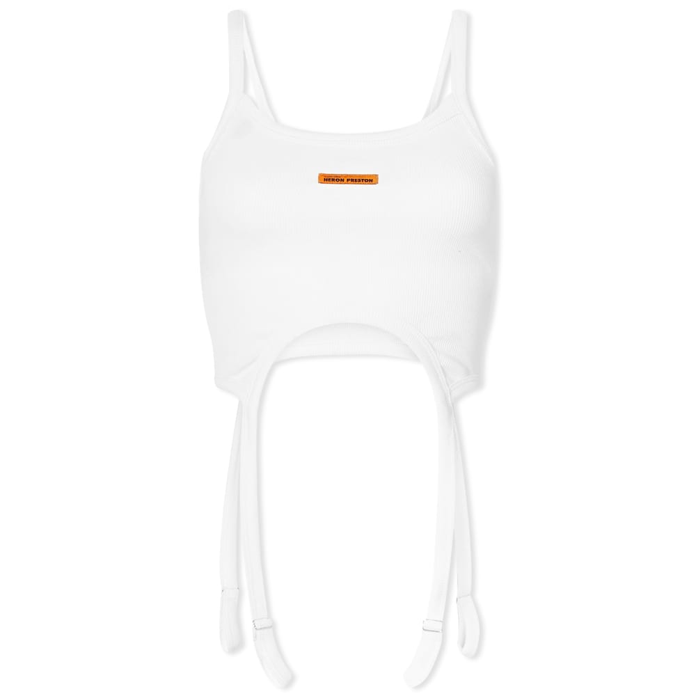 Tanktop HERON PRESTON Hooks Tank Top Hvid | HWAC005F22JER0010100, 0