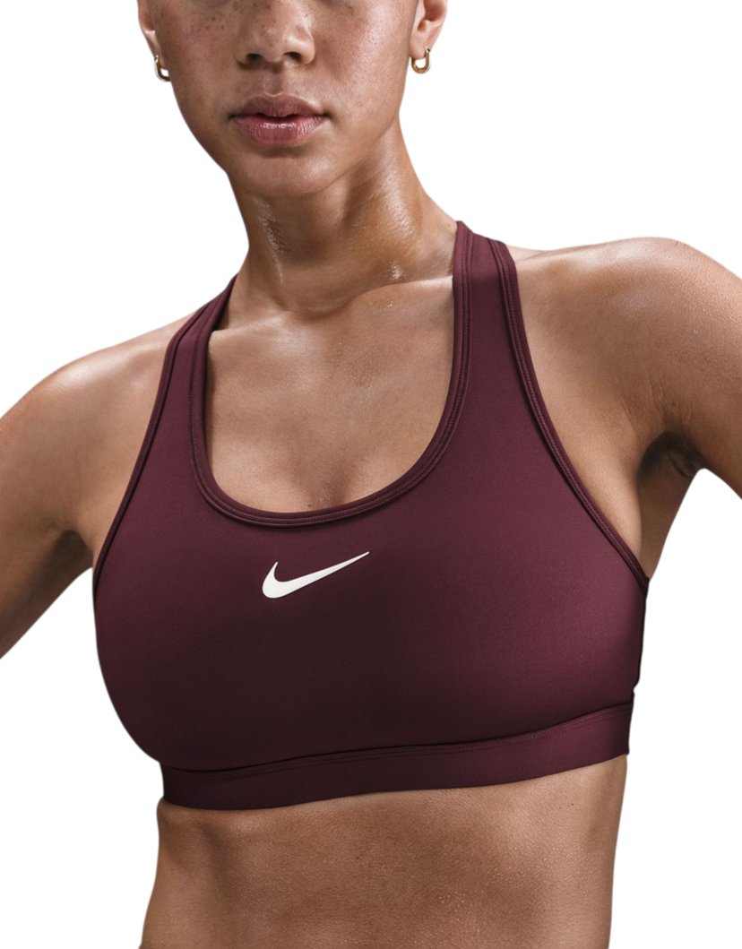 Bh Nike Nike Swoosh Medium Support Sports Bra Bourgogne | dx6821-652
