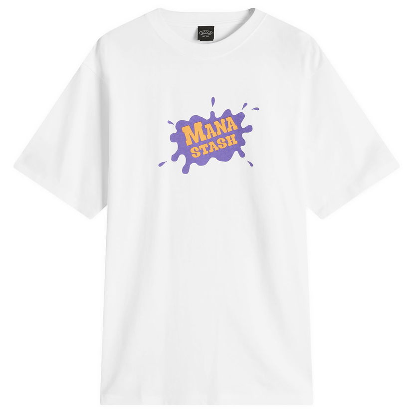 T-shirt Manastash Cereal Pumice T-Shirt, Size Small Hvid | 7925234007-030