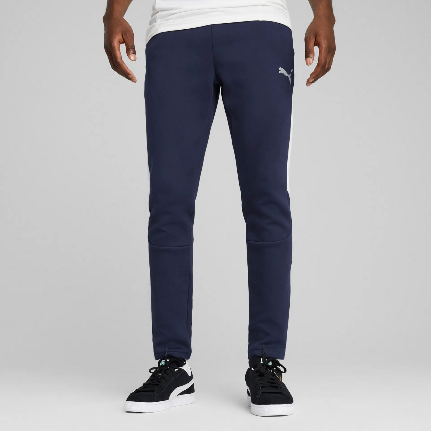 Joggingbukser Puma Puma teamEVOSTRIPE Pants Mørkeblå | 659948-06, 1