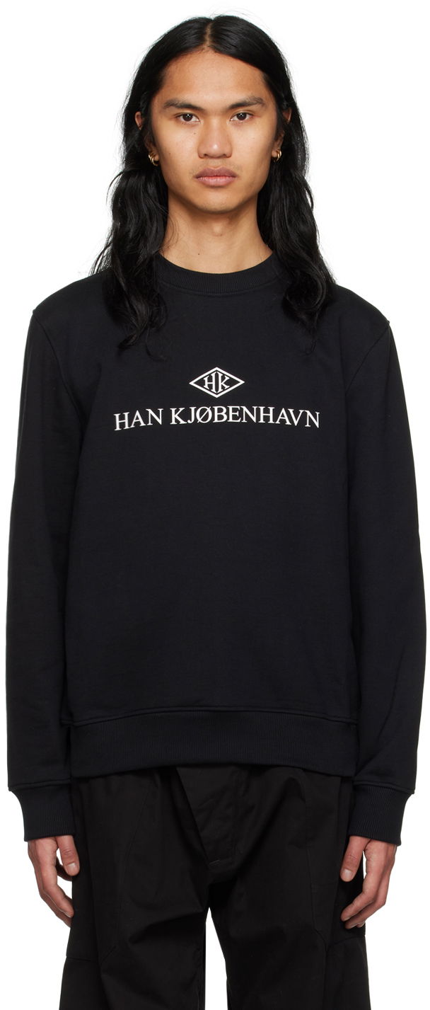 Sweater Han Kjøbenhavn Han Kjobenhavn Exclusive Sweatshirt Sort | M-132925