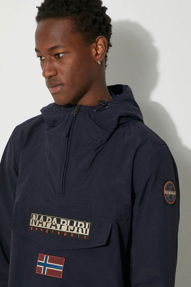 Vindjakke Napapijri Rainforest Jacket Mørkeblå | NP0A4G7D-1761, 3