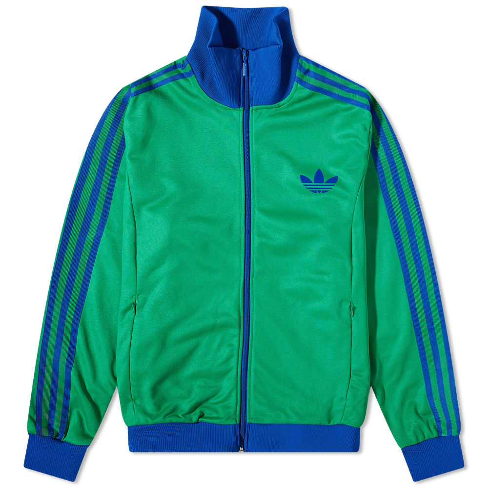 Træningsdragt adidas Originals Adicolor 70s Poly Track Top Grøn | IB3426, 0