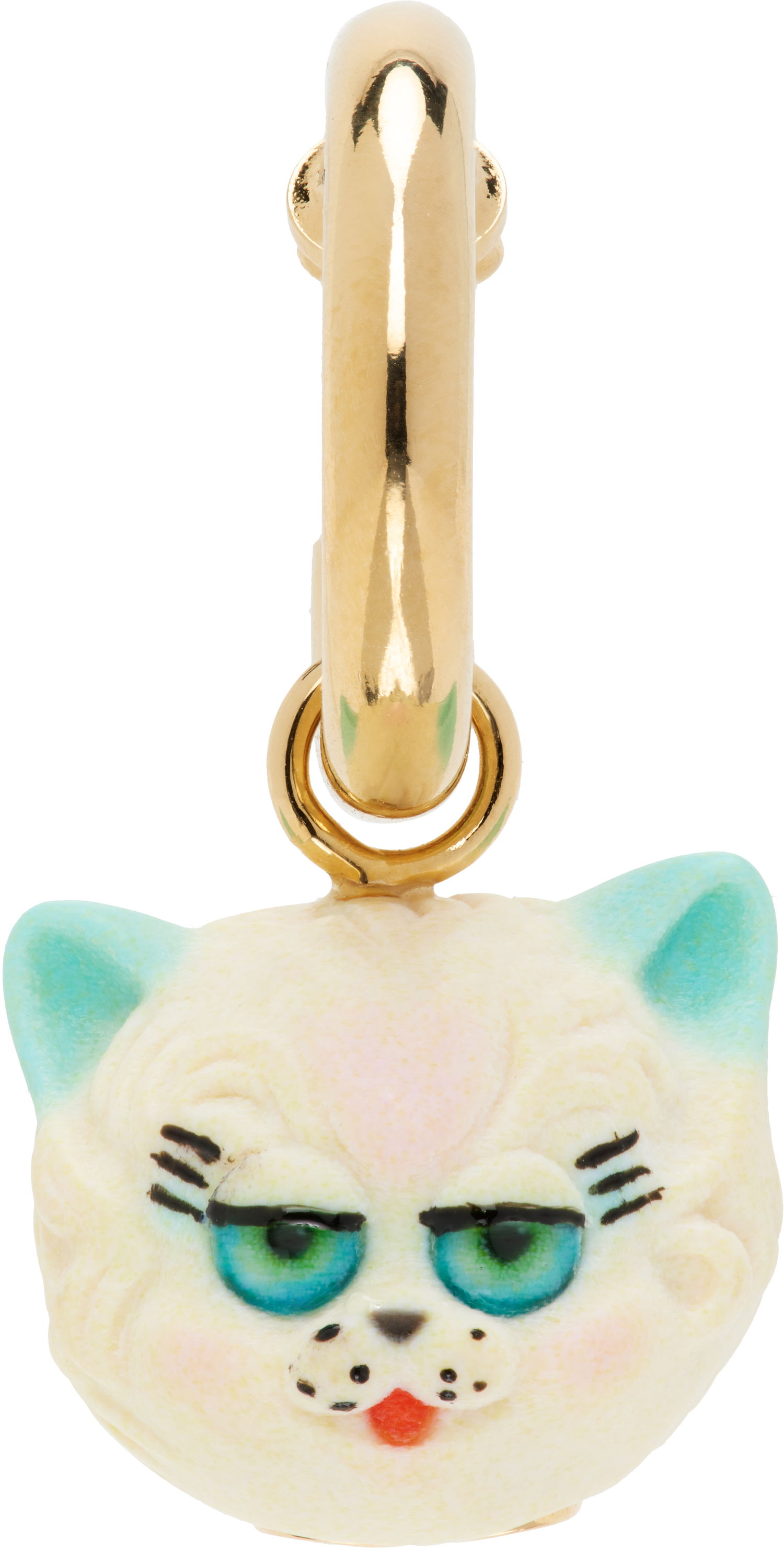 Øreringe Valentino Valentino Garavani 'Le Chat De La Maison' Clip-On Cat Face Earring Flerfarvet | 7Y2J0AL6VQY, 0