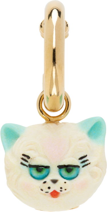 Øreringe Valentino Valentino Garavani 'Le Chat De La Maison' Clip-On Cat Face Earring Flerfarvet | 7Y2J0AL6VQY, 0