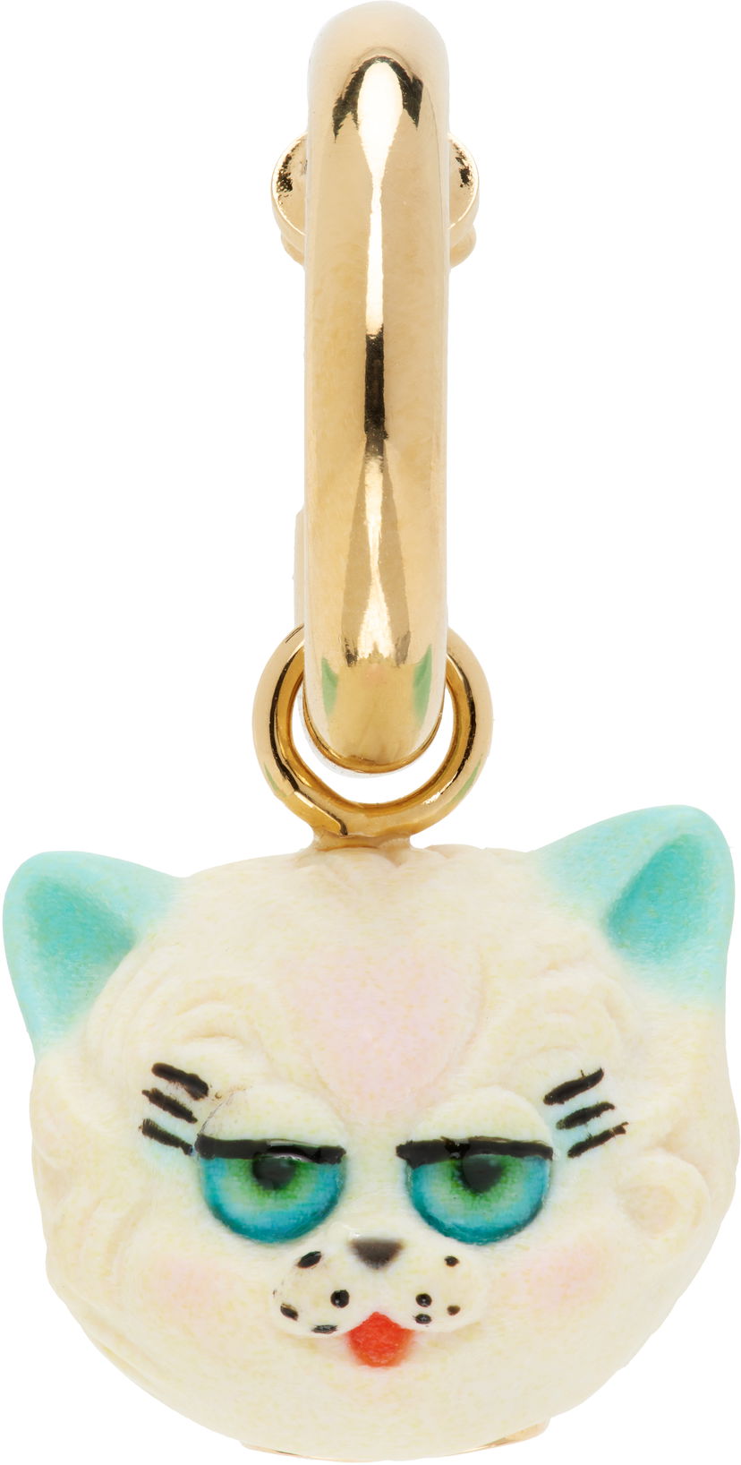Øreringe Valentino Valentino Garavani 'Le Chat De La Maison' Clip-On Cat Face Earring Flerfarvet | 7Y2J0AL6VQY