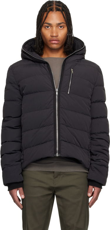 Puffer jakke Rick Owens Concordians Quilted Down Jacket Sort | RU02E1722 MTD1, 0