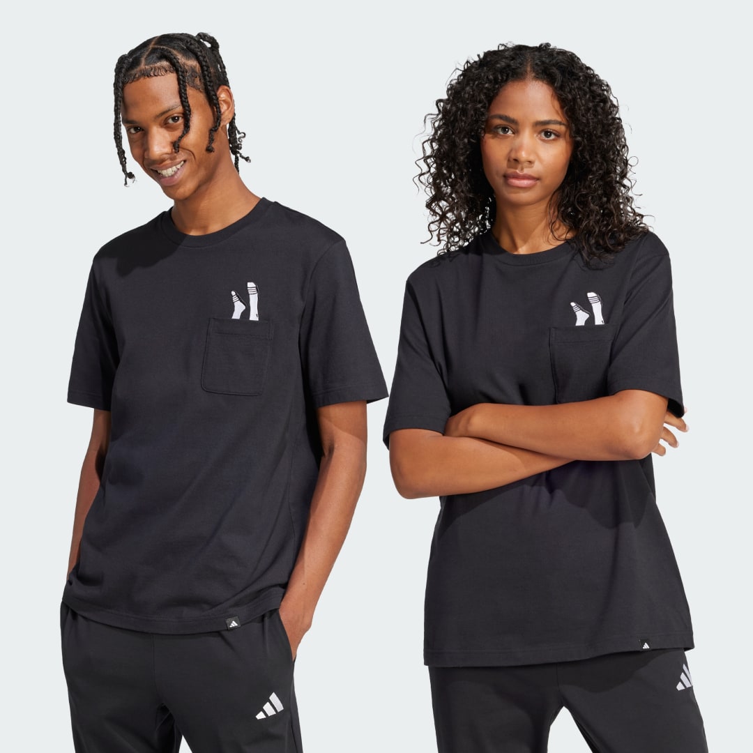 T-shirt adidas Performance Graphic Pocket T-Shirt Sort | JC5283, 0