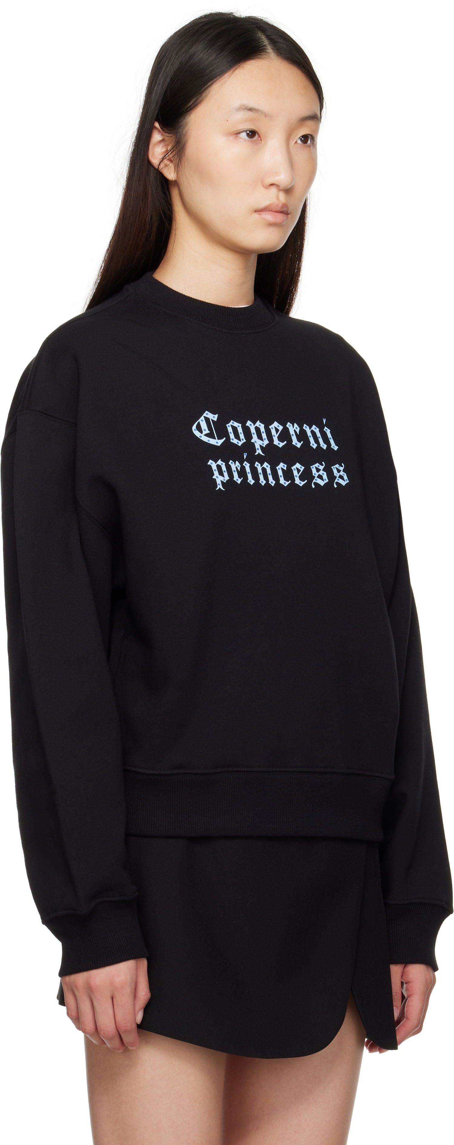 Sweatshirt Coperni Coperni Princess Sweatshirt Sort | DJS161F5018, 1