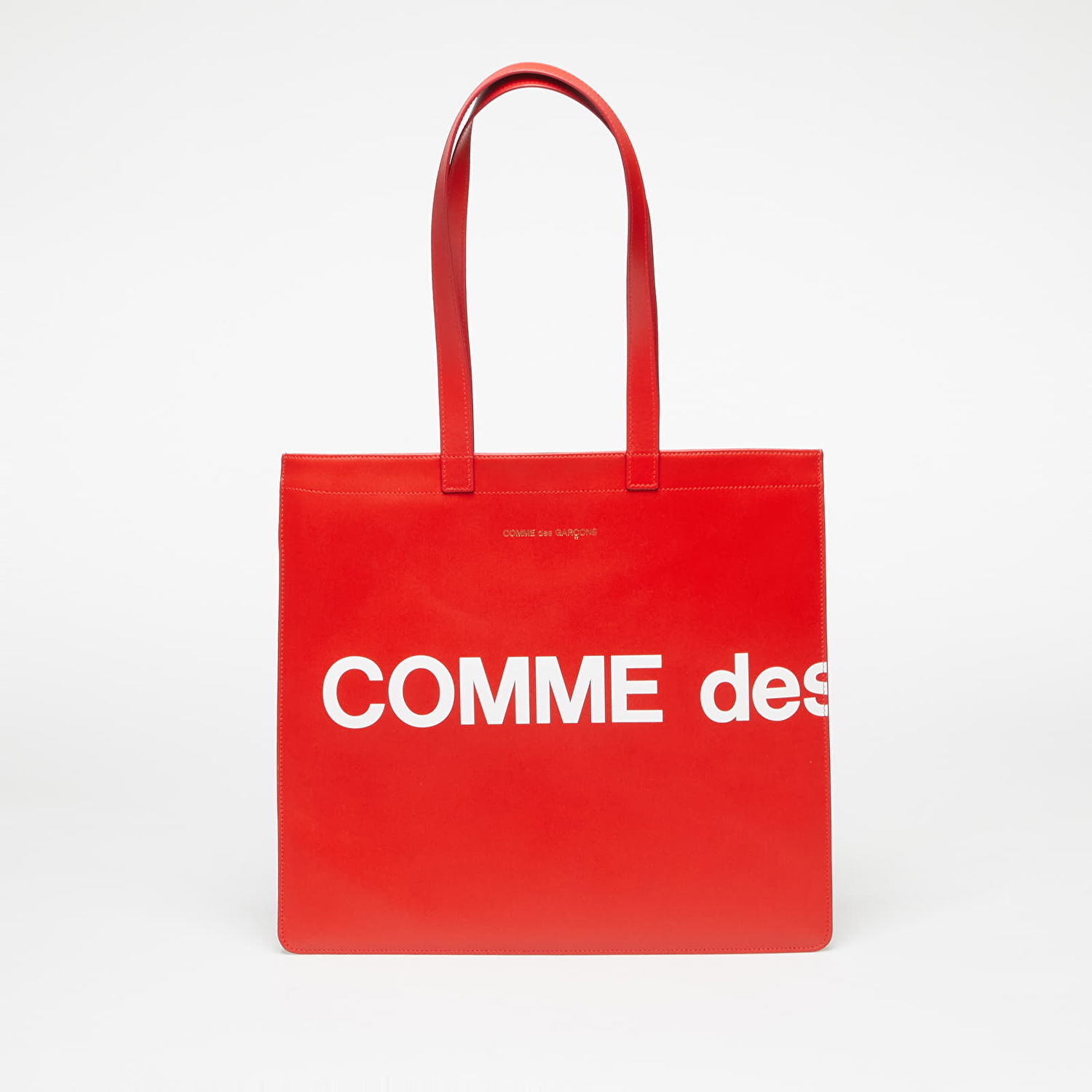 Mulepose Comme des Garçons Huge Logo Tote Bag Red Universal Rød | SA9001HL Red, 0