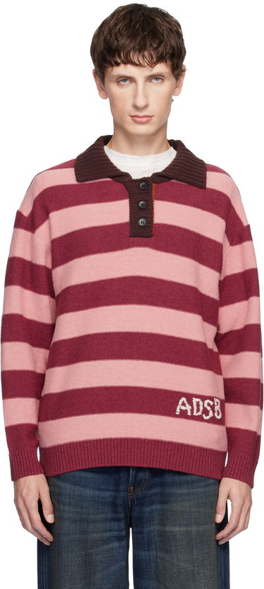 Polo skjorte Andersson Bell Loose-Fit Stripe Collar Polo Flerfarvet | atb1399w, 0