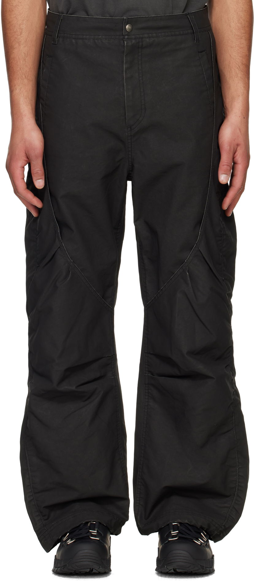 Bukser Andersson Bell Andersson Bell ARC Shirring Trousers Sort | apa791m