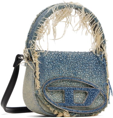Håndtaske Diesel Diesel 1DR XS Denim Shoulder Bag Blå | X08709 P6803, 1