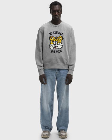 Sweatshirt KENZO Paris VERDY Edition Embroidered Sweatshirt Grå | FF58SW2394MF, 1