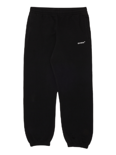 Joggingbukser Off-White Caravag Diag Slim Sweatpant Sort | OMCH029C99FLE0041001