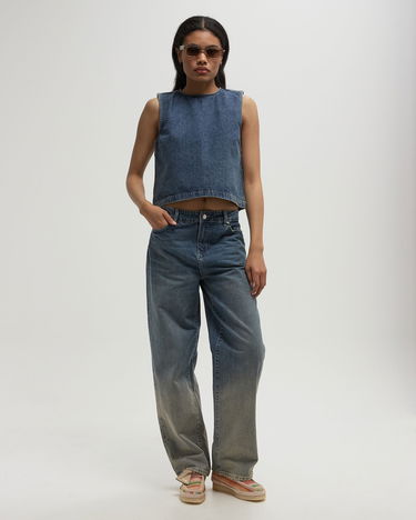 Jeans envii Enbonnie Wide Leg Jeans Blå | E24900021-CLR002216, 2
