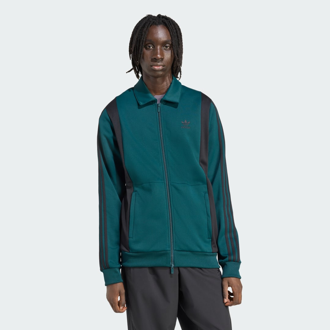 Jakke adidas Performance Adicolor Panel Track Jacket Grøn | JY1426, 0