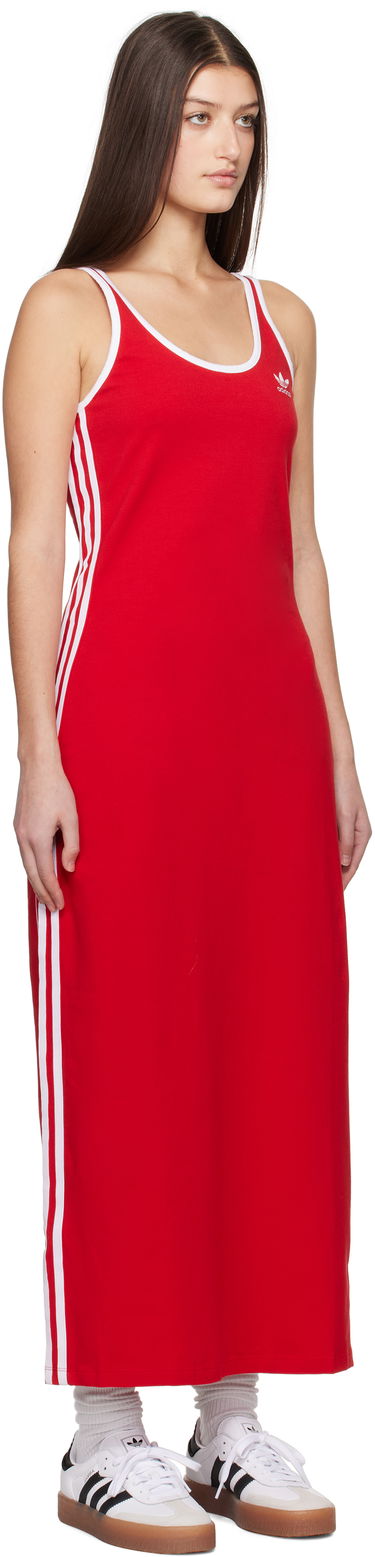 Kjole adidas Performance 3-Stripes Tank Maxi Dress Rød | JD4620, 1
