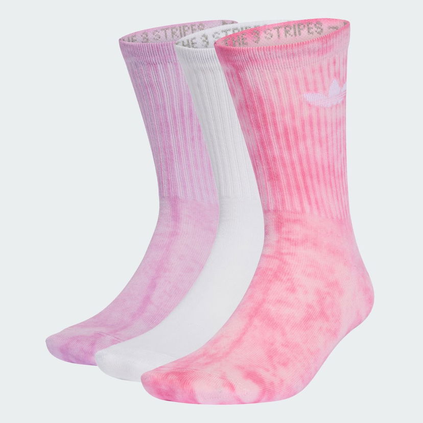 Sokker adidas Performance Adidas Tie Dye Crew Socks (3 Pairs) Lyserød | JY0239