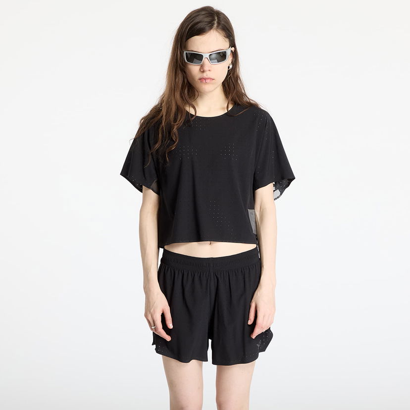 Crop top Y-3 Y-3 Running Short Sleeve Crop Top Sort | JN4897