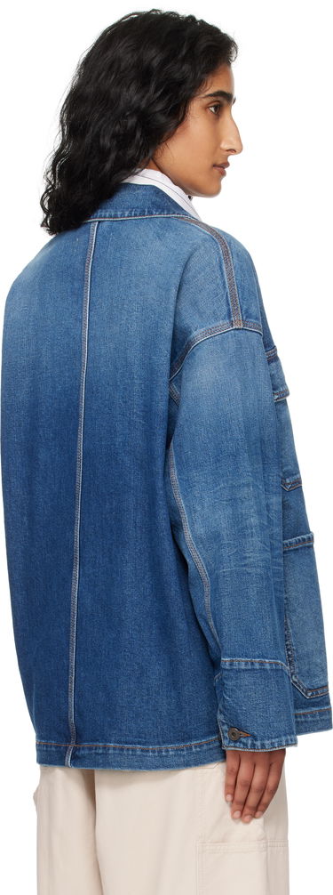 Jakke Max Mara Weekend Max Mara Aligi Denim Jacket Blå | 2525046051600, 2