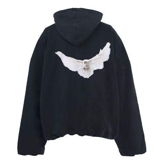 Sweatshirt GAP YEEZY Gap x Balenciaga Dove Hoodie Sort | YEEZY-SS22-009, 0