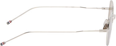 Solbriller Thom Browne Thom Browne Titanium Round Sunglasses Metalisk | UES935A-G0001, 1