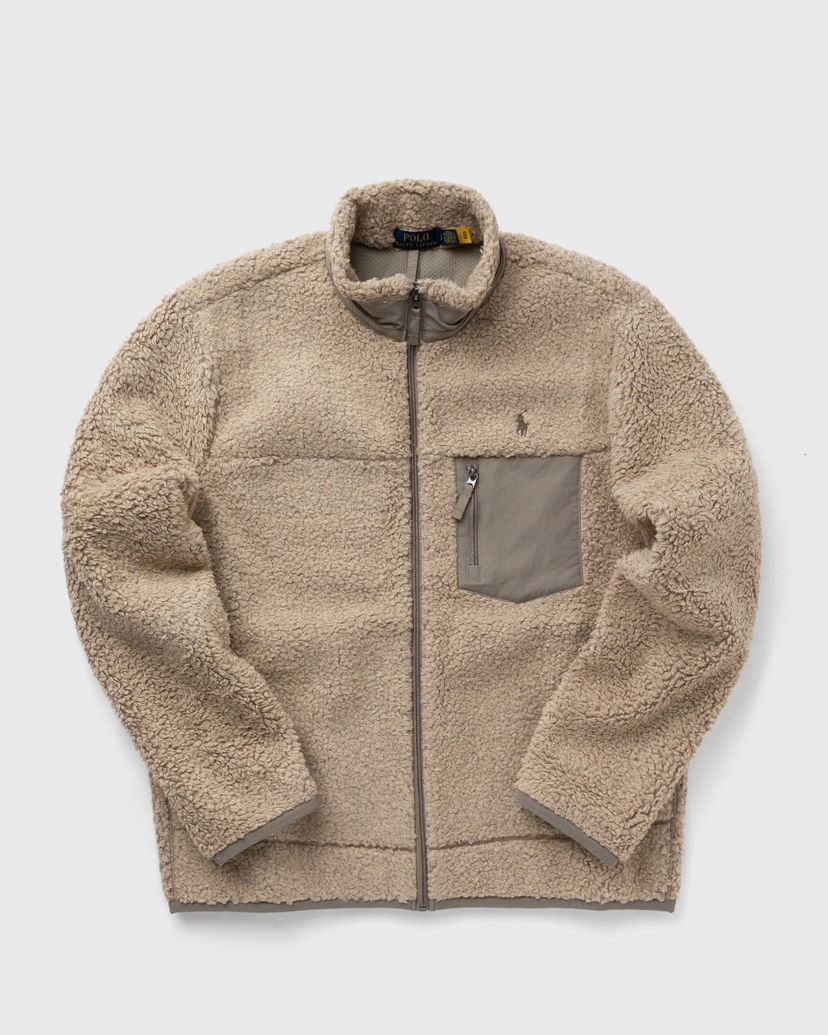 Sweatshirt Polo by Ralph Lauren Ralph Lauren Fleece Jacket Beige | 710951701005