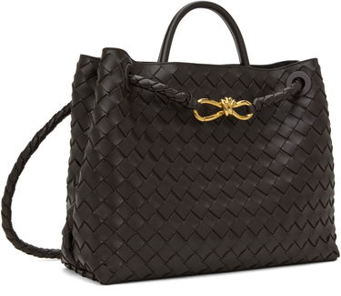 Mulepose Bottega Veneta Bottega Veneta Andiamo Woven Leather Tote Brun | 766016VCPP12272, 4