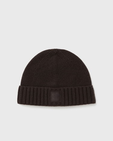 Beanie Stone Island Knitted Ribbed Beanie Brun | K2S15N100015S00FD.V0070, 0