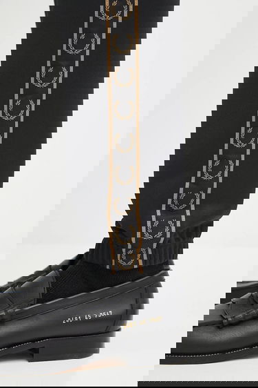 Joggingbukser Fred Perry Fred Perry Taped Track Pants Sort | T5507, 3