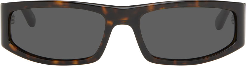 Solbriller Courrèges Courrèges Tech Sunglasses Brun | 322ALU001AC0006
