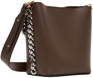 Håndtaske Stella McCartney Alter Mat Grainy Chain Shoulder Bag Brun | 7B0033WP0316, 2