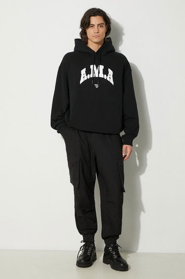 Sweatshirt Marcelo Burlon Hoodie With Print Sort | CMBB106F24FLE0081001, 1