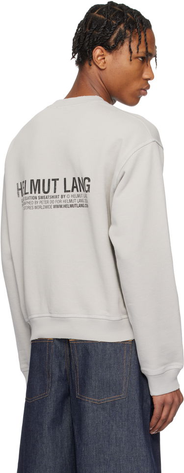 Sweater Helmut Lang Helmut Lang Dumbo Postcard Crewneck Sweatshirt Grå | O10HM523, 2