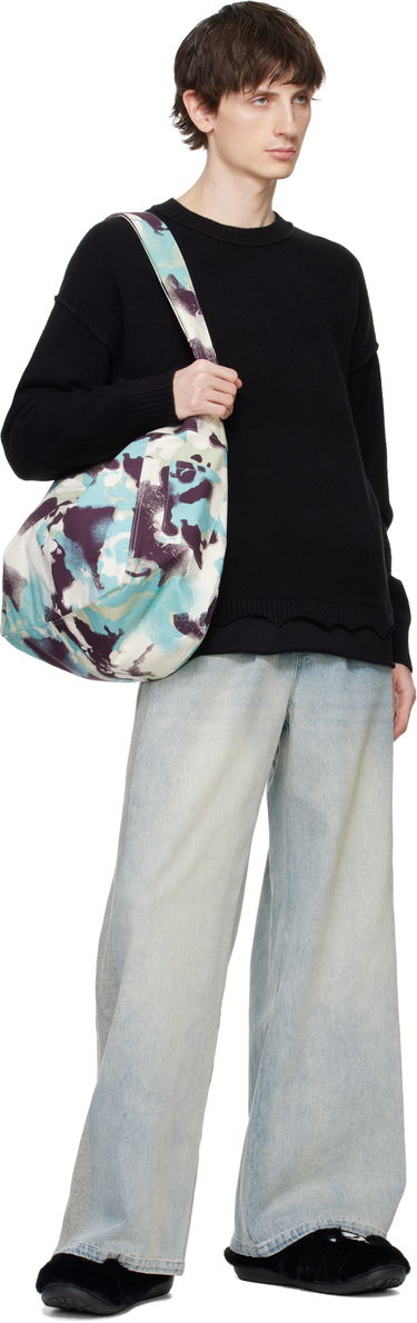 Skuldertaske BAPE A Bathing Ape Map Camo Messenger Bag Flerfarvet | 001BAL301021M, 3