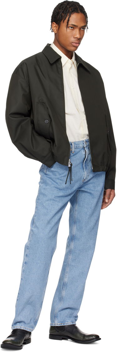 Bomberjakke AGOLDE AGOLDE Torres Cropped Twill Jacket Grøn | A4036-1775, 3