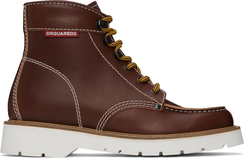 Tøj DSQUARED2 Dsquared2 Explorer Ankle Boots Brun | ABM0151_12900001_5061