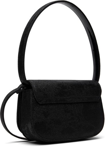 Skuldertaske Diesel 1DR Glitter Mini Bag Sort | X08396-P5126-T8013, 2