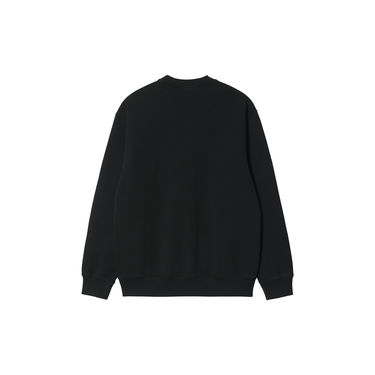 Sweater Carhartt WIP Script Embroidery Crewneck Sort | I032692_0D2_XX, 7
