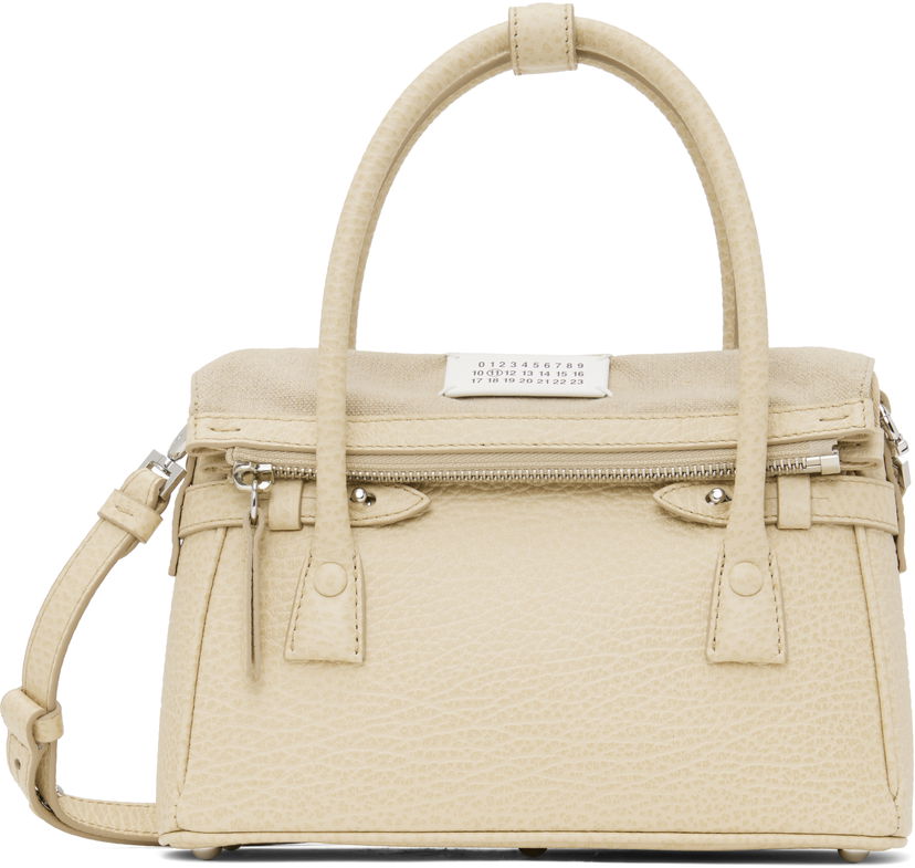 Håndtaske Maison Margiela Maison Margiela 5AC East West Small Bag Beige | SB1WD0034 P4348