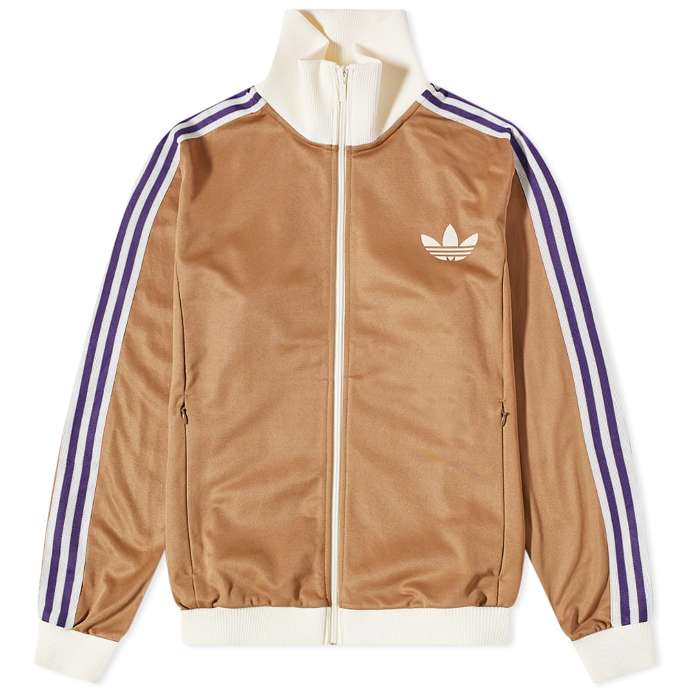 Træningsdragt adidas Originals Adicolor 70s Poly Track Top Brun | IB3427, 0