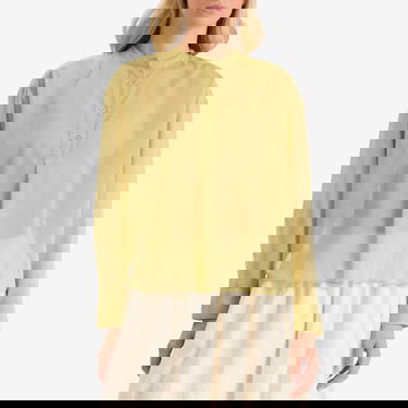 Skjorte YMC YMC Women's Ovelia Shirt, Size Medium Gul | Q2YMI-30, 2