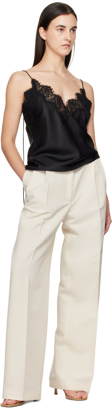 Bukser Róhe Róhe High-Waist Tailored Trousers Hvid | 414-30-052, 3