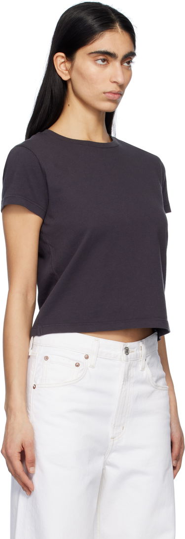T-shirt AGOLDE Shrunken T-shirt Hvid | A7180-1507, 4