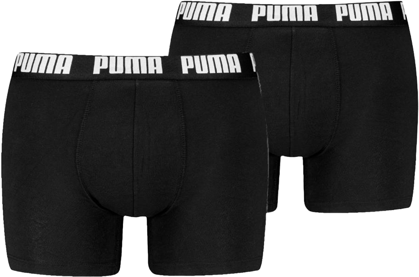 Boksere Puma Everyday Basic Boxer 2p Sort | 701226387-001